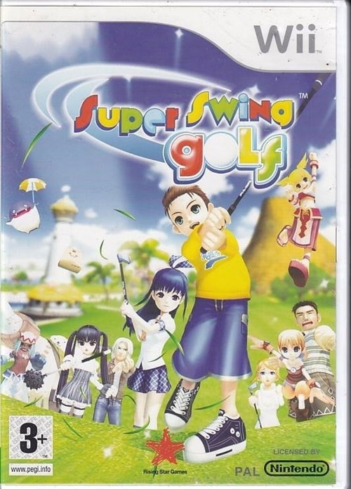 Super Swing Golf - Nintendo Wii (B Grade) (Genbrug)